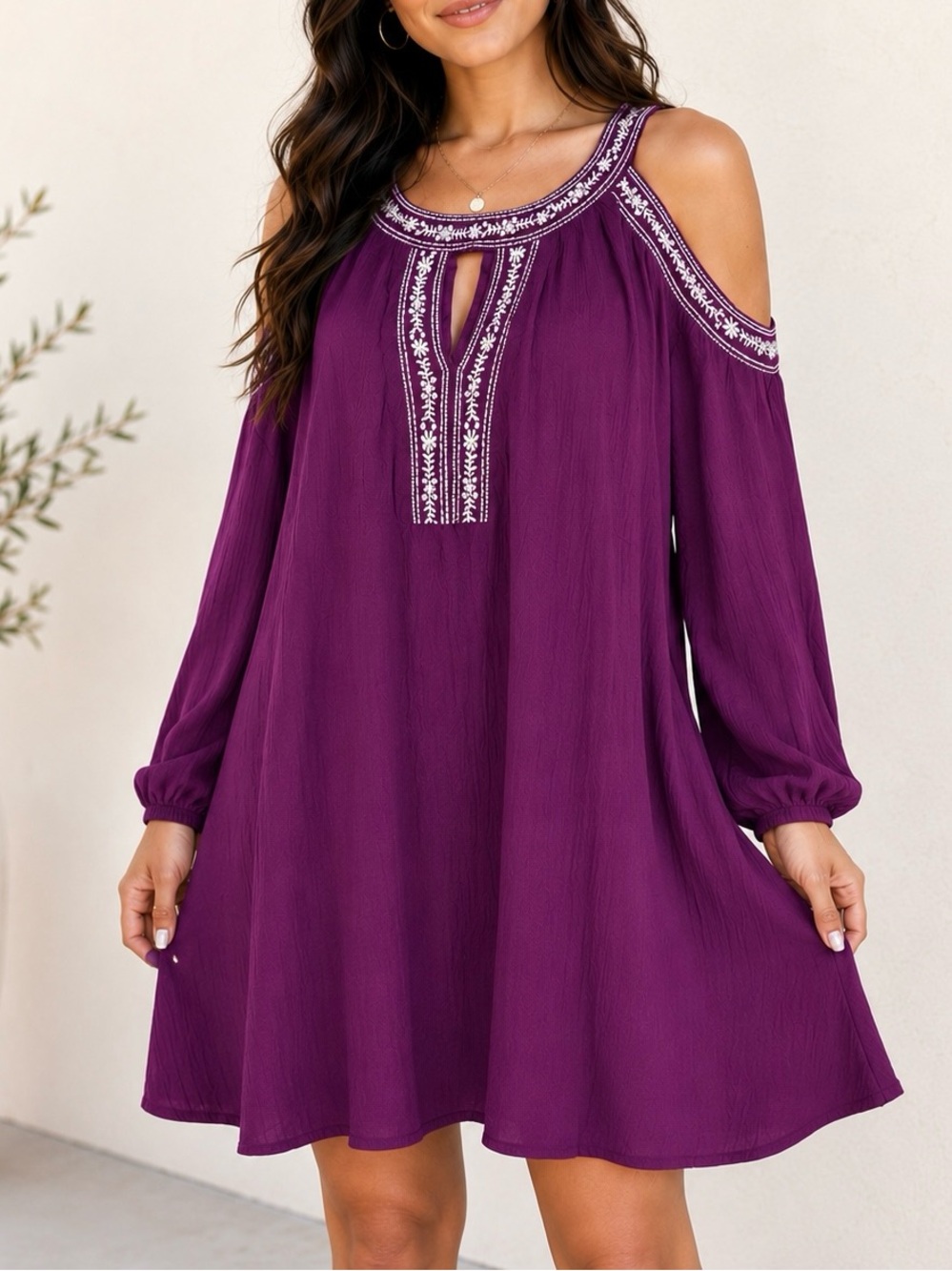 (0004) Women’s: S 4/6 Time And Tru Dress- M1
